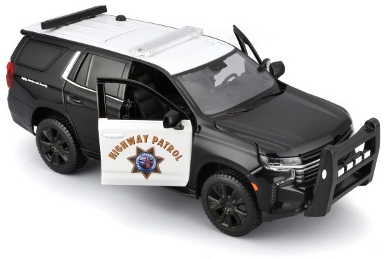 Машинка Maisto 2021 Chevrolet Tahoe, масштаб 1:26 черный (32548 black) фото2