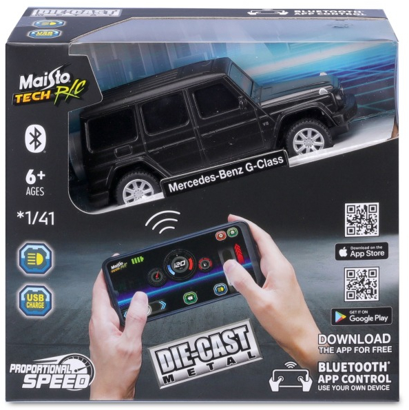 Машинка Maisto на дистанційному керуванні Mercedes-Benz G-Class, масштаб 1:41 (82651 (23006)) фото