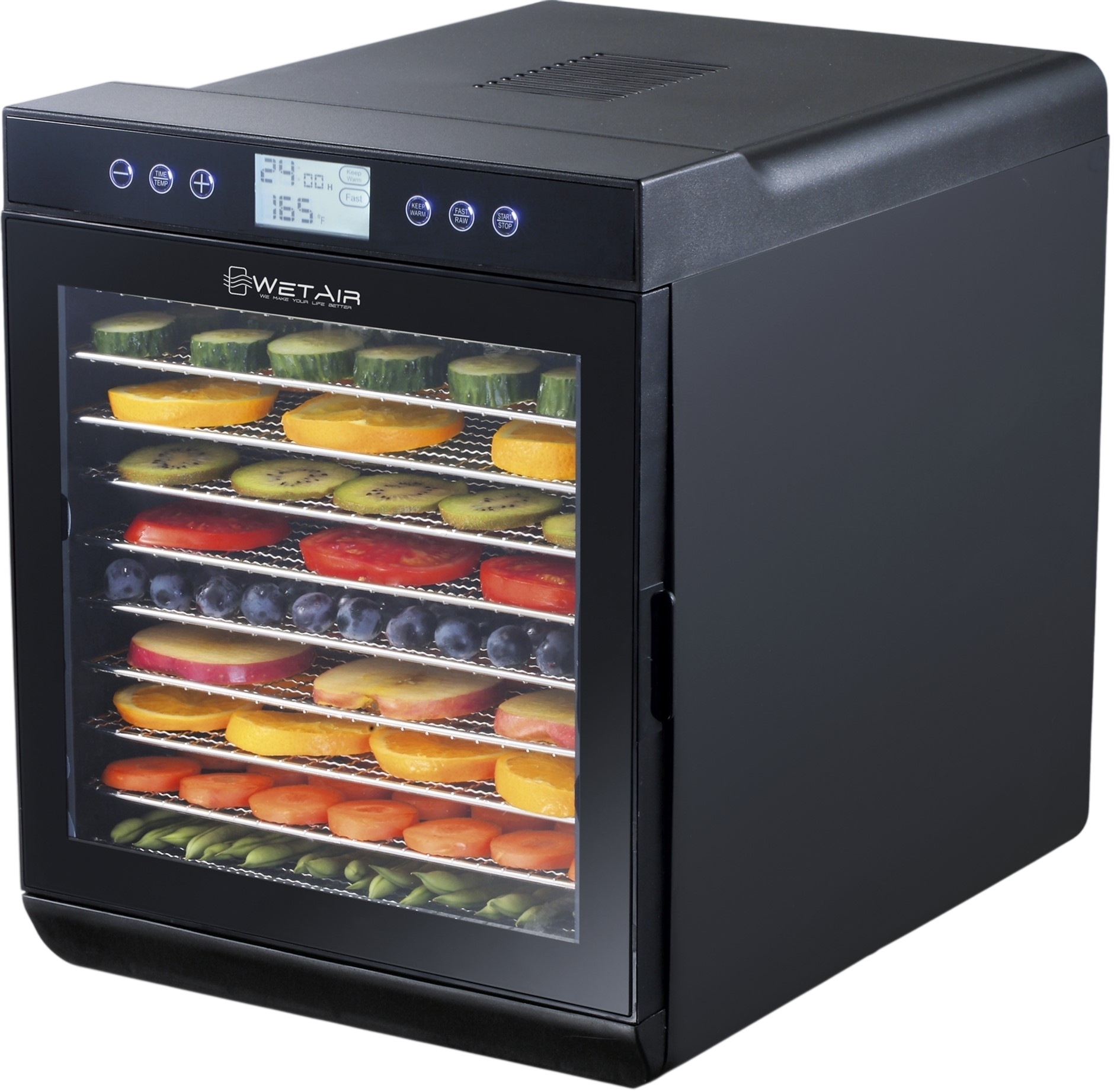 Сушка для овочів та фруктів WetAir WFD-K700BSS фото3