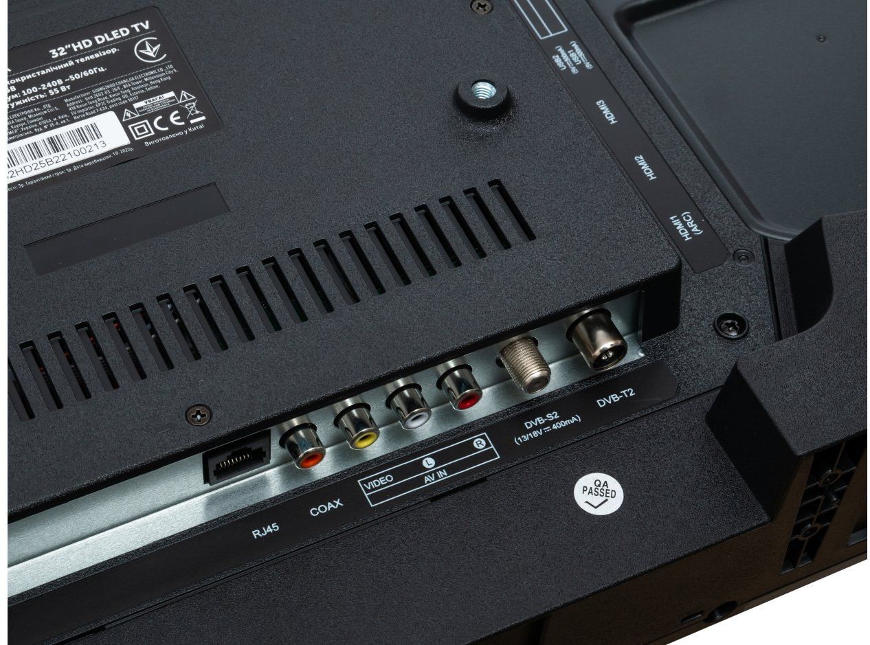Телевізор Vinga S32HD25B фото7