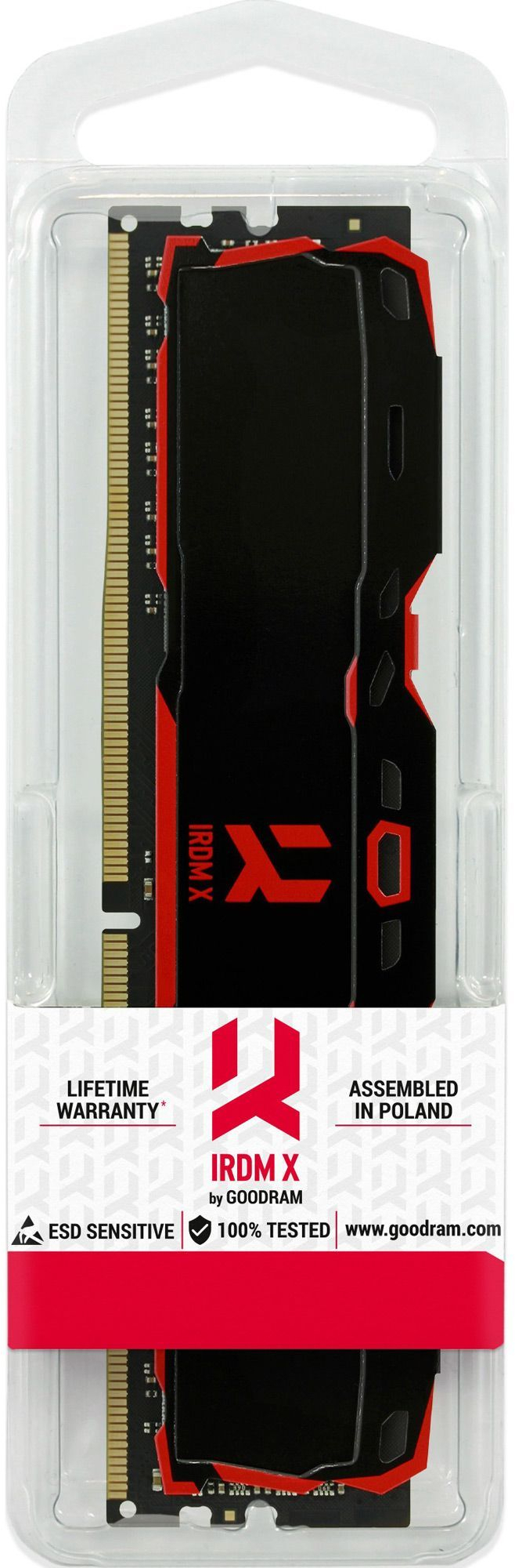 Пам'ять для ПК Goodram DDR4 2x16GB/3200 Iridium X Black (IR-X3200D464L16A/32GDC) фото
