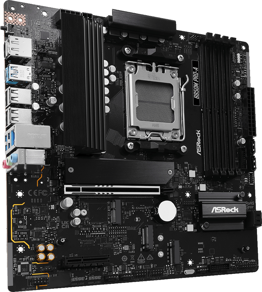 Материнcкая плата ASRock B850M Pro-A Socket AM5 фото