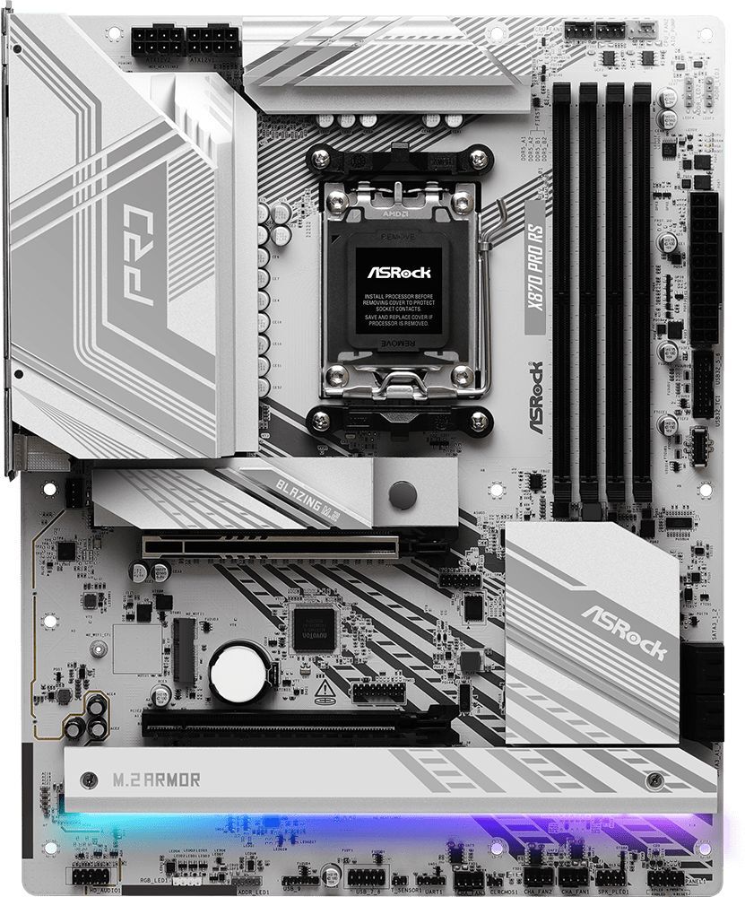 Материнська плата ASRock X870 Pro RS Socket AM5 фото