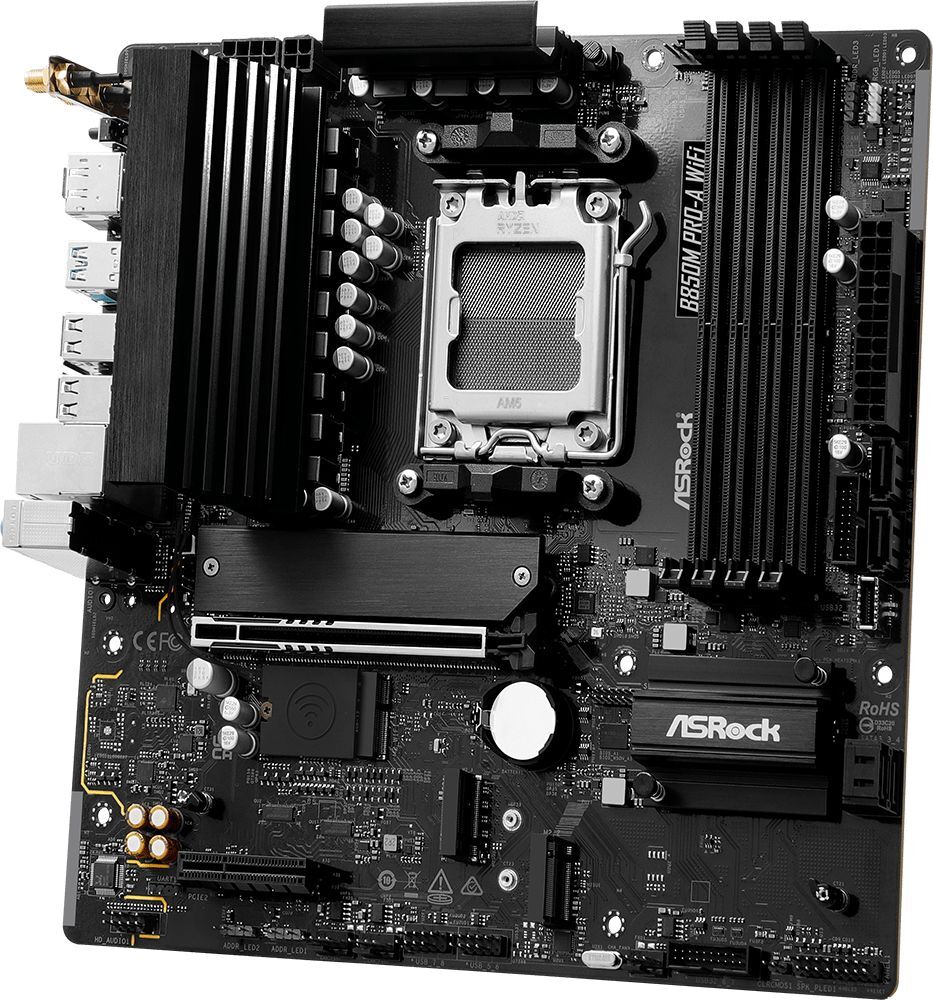 Материнська плата ASRock B850M Pro-A WiFi Socket AM5 фото3