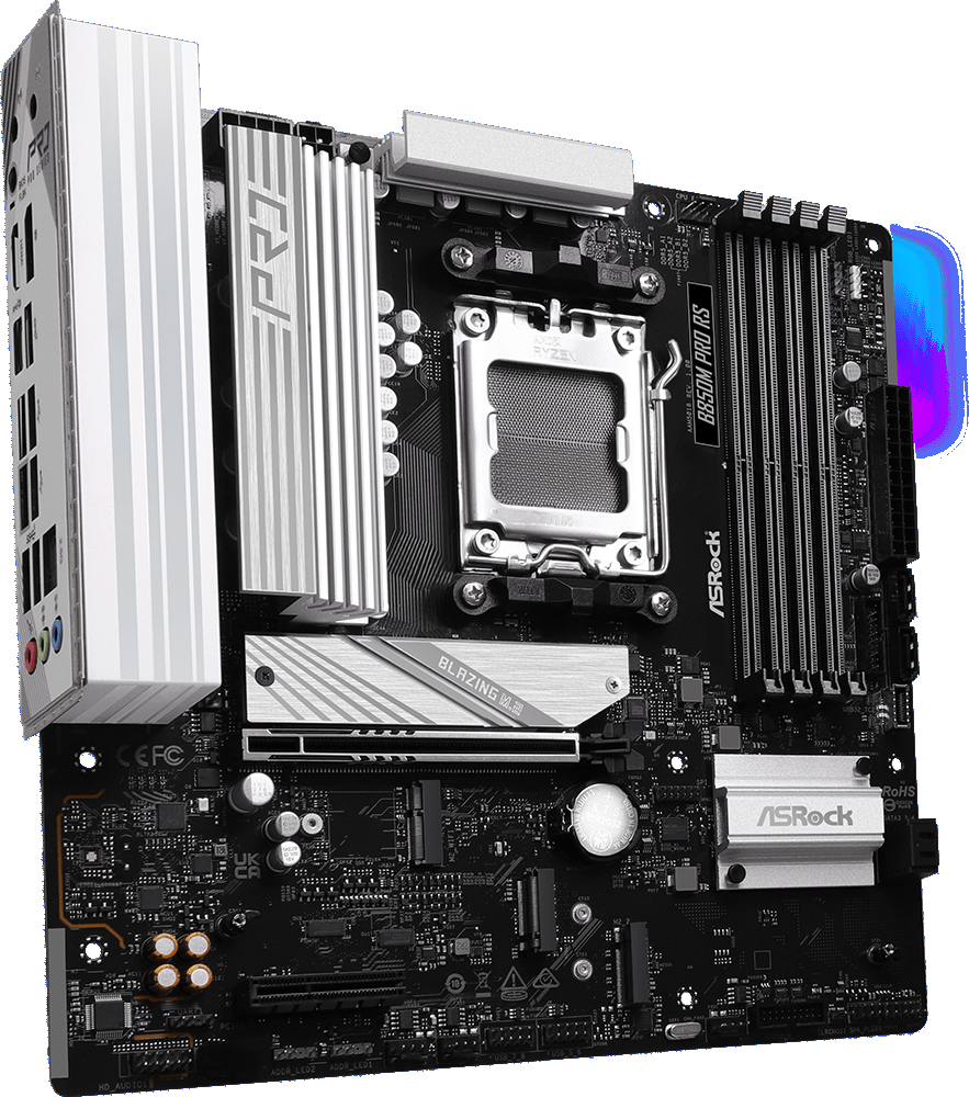Материнcкая плата ASRock B850M Pro RS Socket AM5 фото3