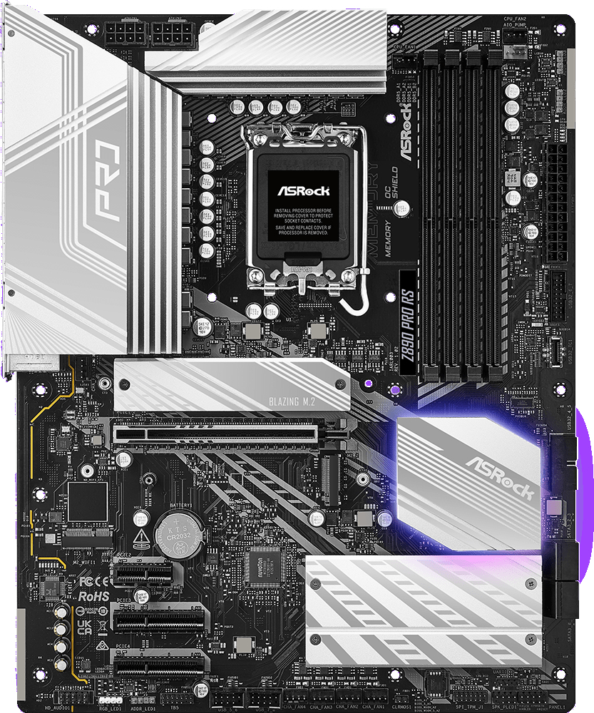 Материнська плата ASRock Z890 Pro RS Socket 1851 фото2