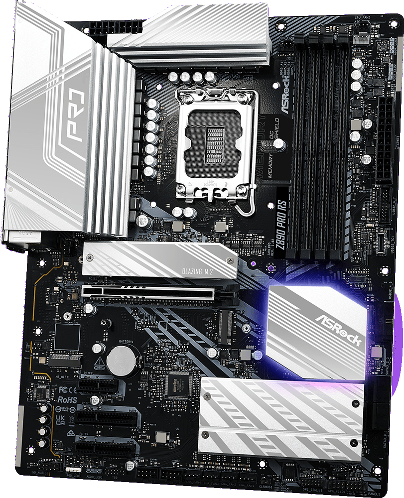 Материнська плата ASRock Z890 Pro RS Socket 1851 фото4