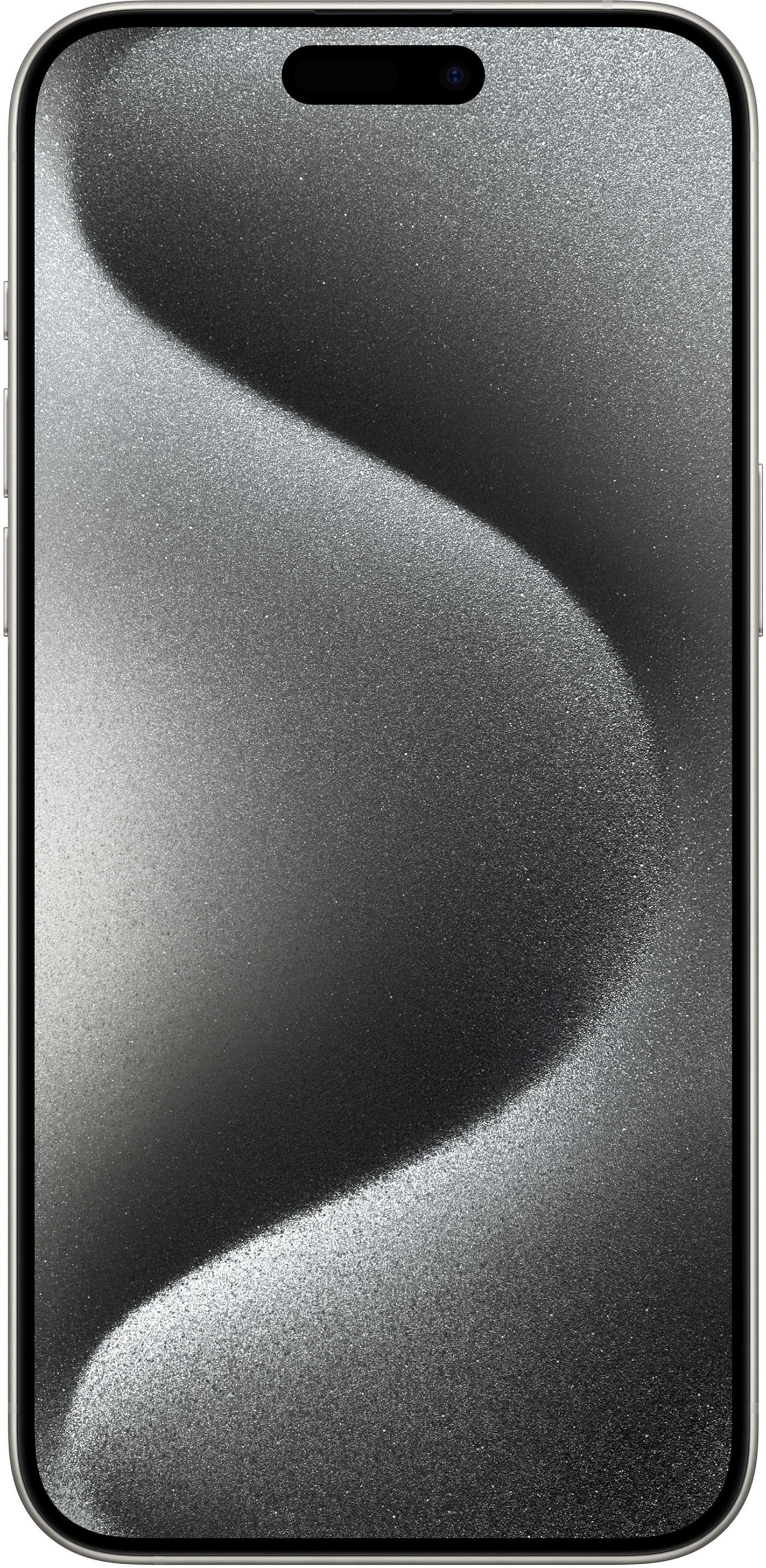 Смартфон Refurbished Apple iPhone 15 Pro Max 256Gb White Titanium (Идеальное состояние, A+) фото2