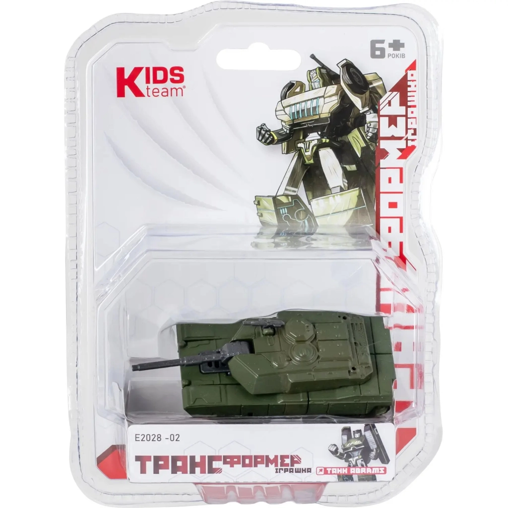 Іграшка - трансформер Kids Team Танк Abrams (E2028-02) фото3