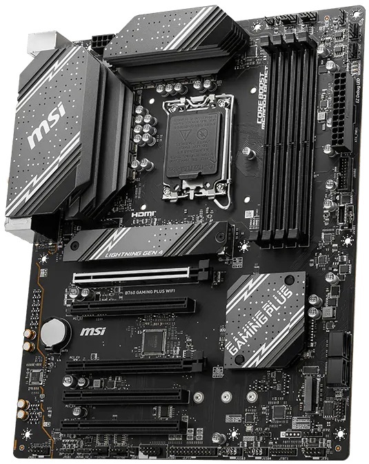 Материнська плата MSI B760 Gaming Plus WiFi Socket 1700 фото4