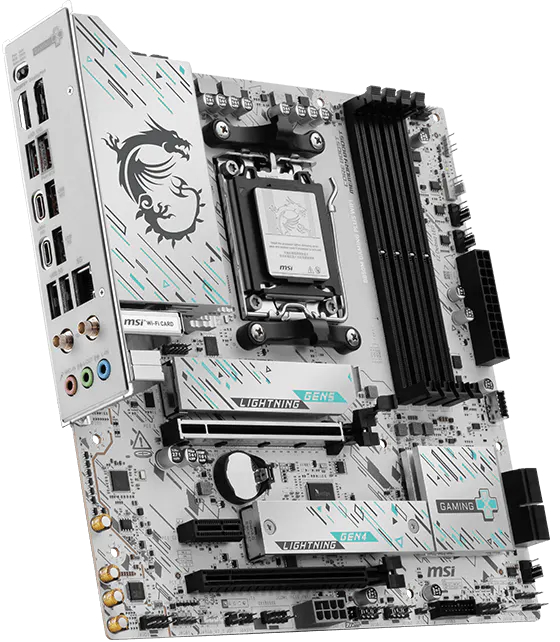 Материнська плата MSI B850M Gaming Plus WiFi Socket AM5 фото2