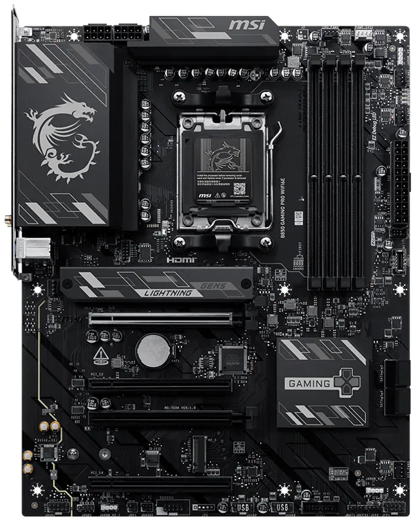 Материнська плата MSI B850 Gaming Pro WiFi6E Socket AM5 фото3