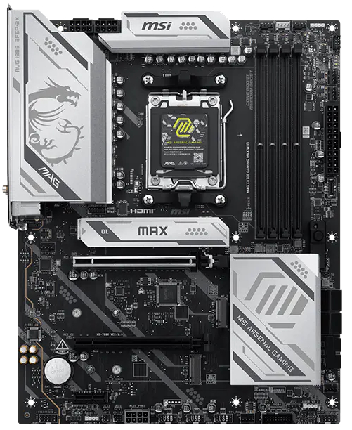 Материнська плата MSI MAG X870E Gaming Max WiFi Socket AM5 фото