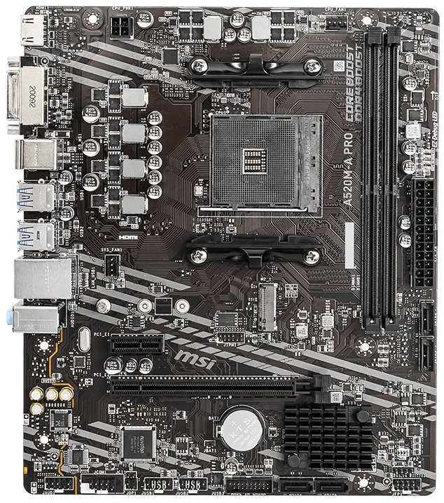Материнська плата MSI A520M-A Pro Socket AM4 фото3