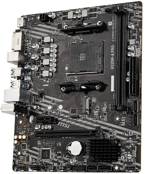 Материнська плата MSI A520M-A Pro Socket AM4 фото4