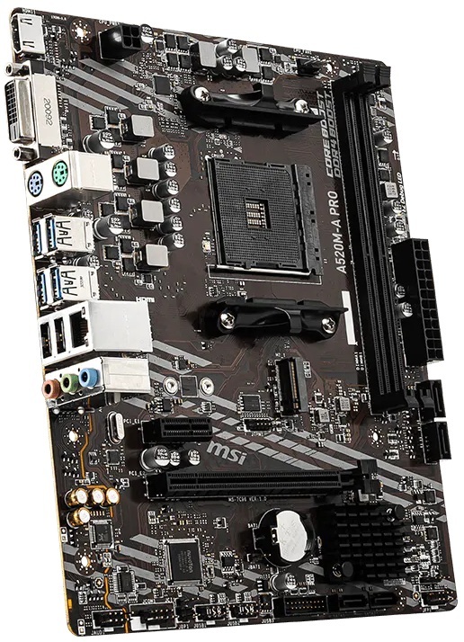 Материнська плата MSI A520M-A Pro Socket AM4 фото2