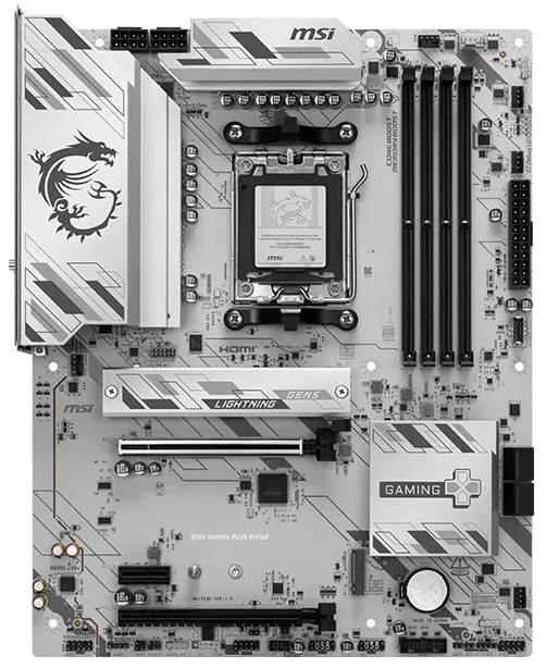 Материнська плата MSI B850M Gaming Plus WiFi6E Socket AM5 фото