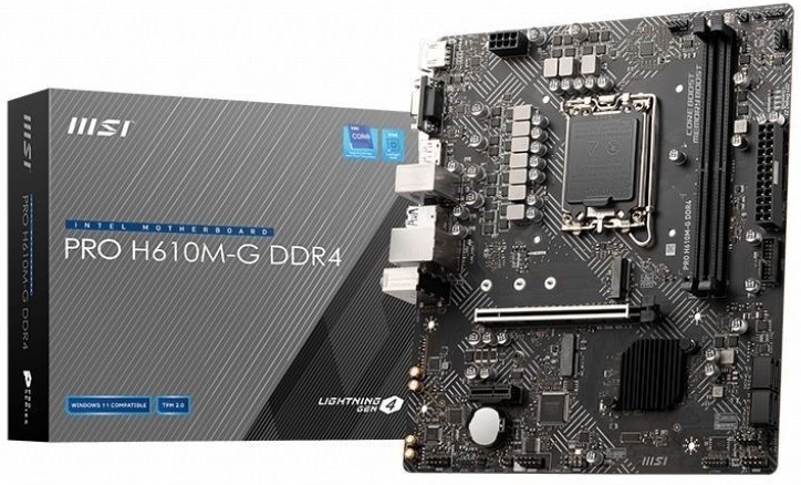 Материнская плата MSI Pro H610M-G DDR4 Socket 1700 фото5