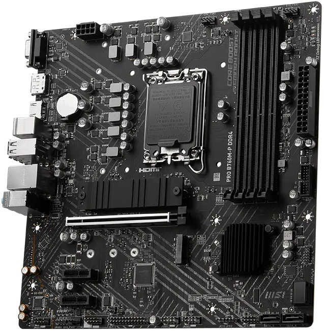 Материнская плата MSI Pro B760M-P DDR4 Socket 1700 фото4