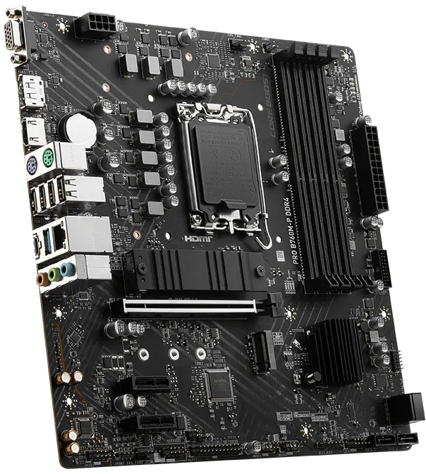 Материнская плата MSI Pro B760M-P DDR4 Socket 1700 фото2