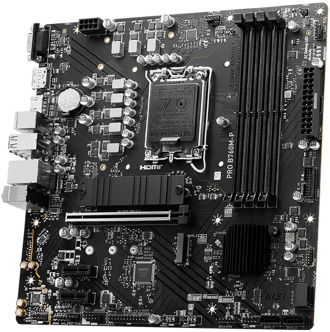 Материнская плата MSI Pro B760M-P Socket 1700 фото4