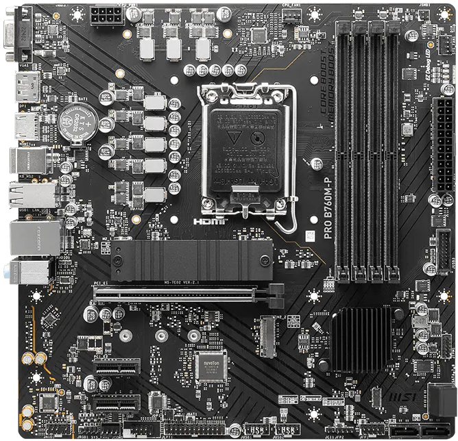 Материнская плата MSI Pro B760M-P Socket 1700 фото3
