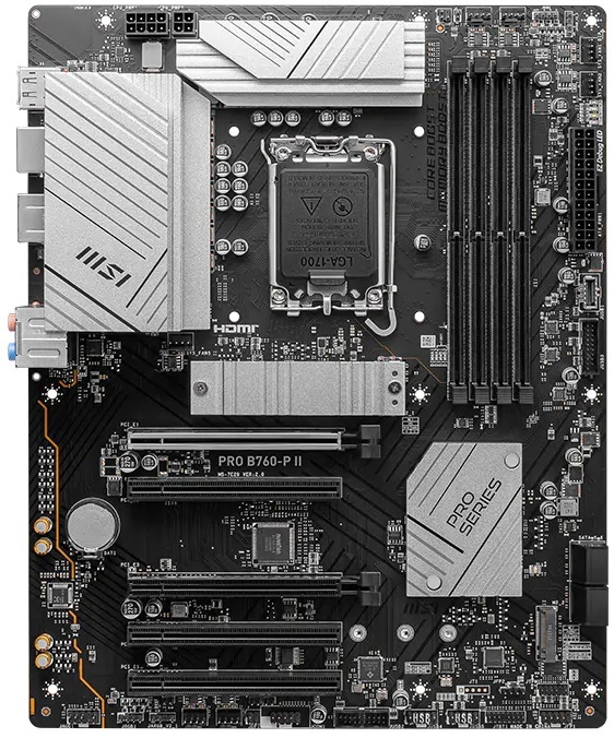 Материнська плата MSI Pro B760-P II Socket 1700 фото3