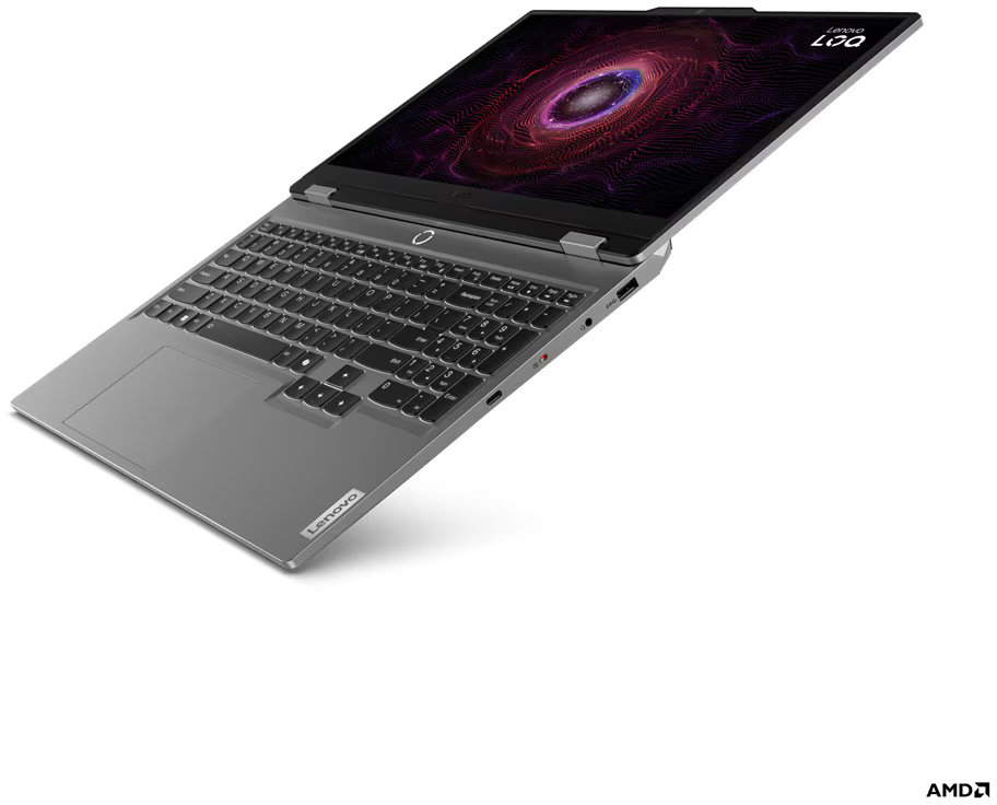 Ноутбук Lenovo LOQ 15ARP9 Luna Grey (83JC00NTRA) фото3