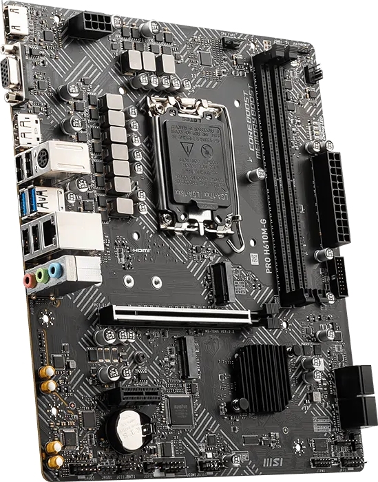 Материнская плата MSI Pro H610M-G Socket 1700 фото3