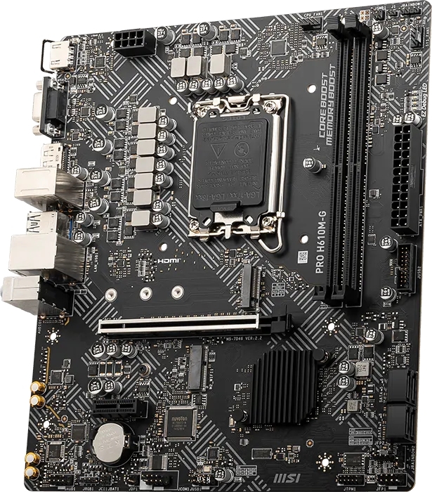 Материнская плата MSI Pro H610M-G Socket 1700 фото4