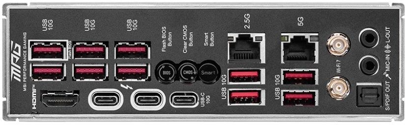 Материнская плата MSI MPG Z890 Carbon WiFi Socket 1851 фото4