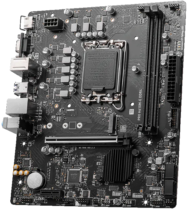 Материнська плата MSI Pro H610M-E DDR4 (PRO H610M-E DDR4) фото4