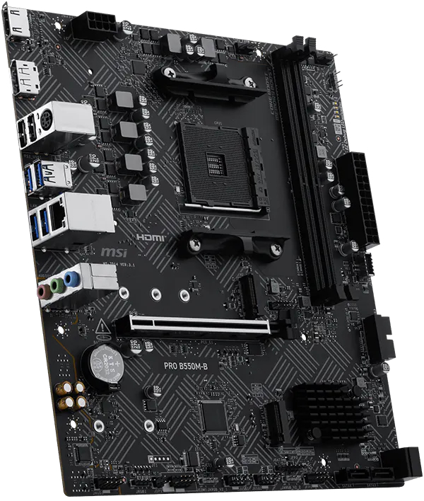 Материнская плата MSI Pro B550M-B Socket AM4 фото4