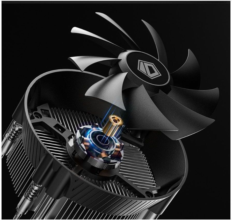 Кулер процесорний ID-Cooling DK-07A; AMD: AM5/AM4, 120х120х60 мм, 4-pin PWM фото6