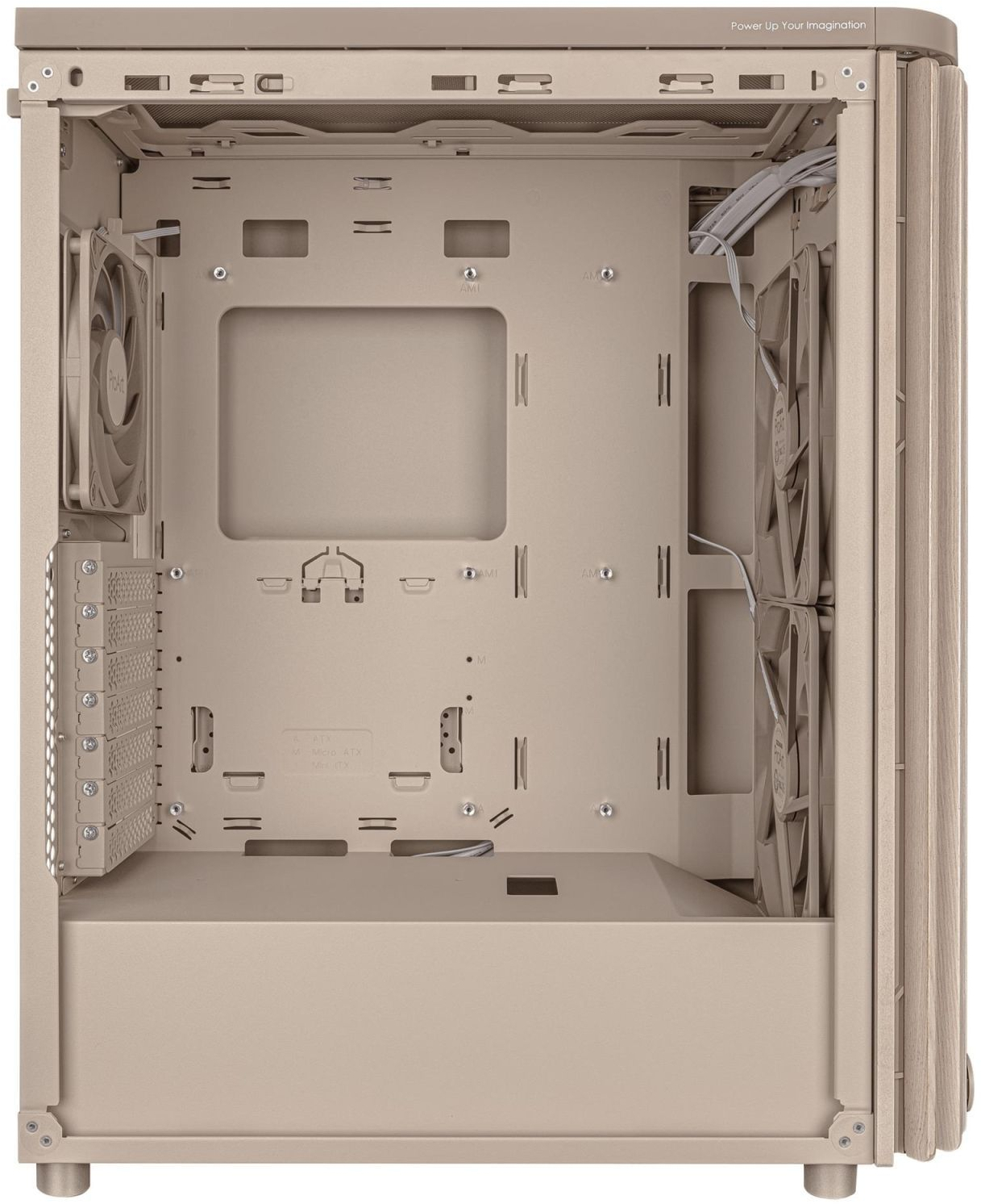 Корпус Asus ProArt PA401 Wood Edition - Mesh Beige (90DC00M7-B39000) фото4