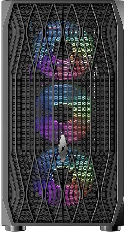 Корпус 1stPlayer AY7-BK-4F1 Black фото2