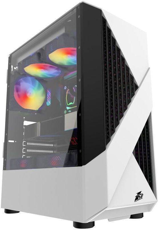 Корпус 1stPlayer F3-A-WH-4F1 White фото2