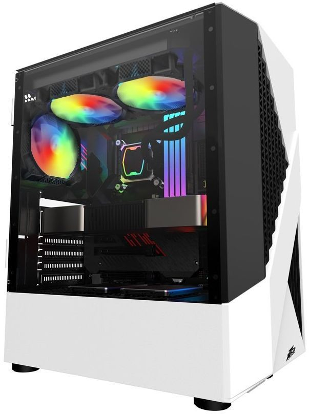 Корпус 1stPlayer F3-A-WH-4F1 White фото3