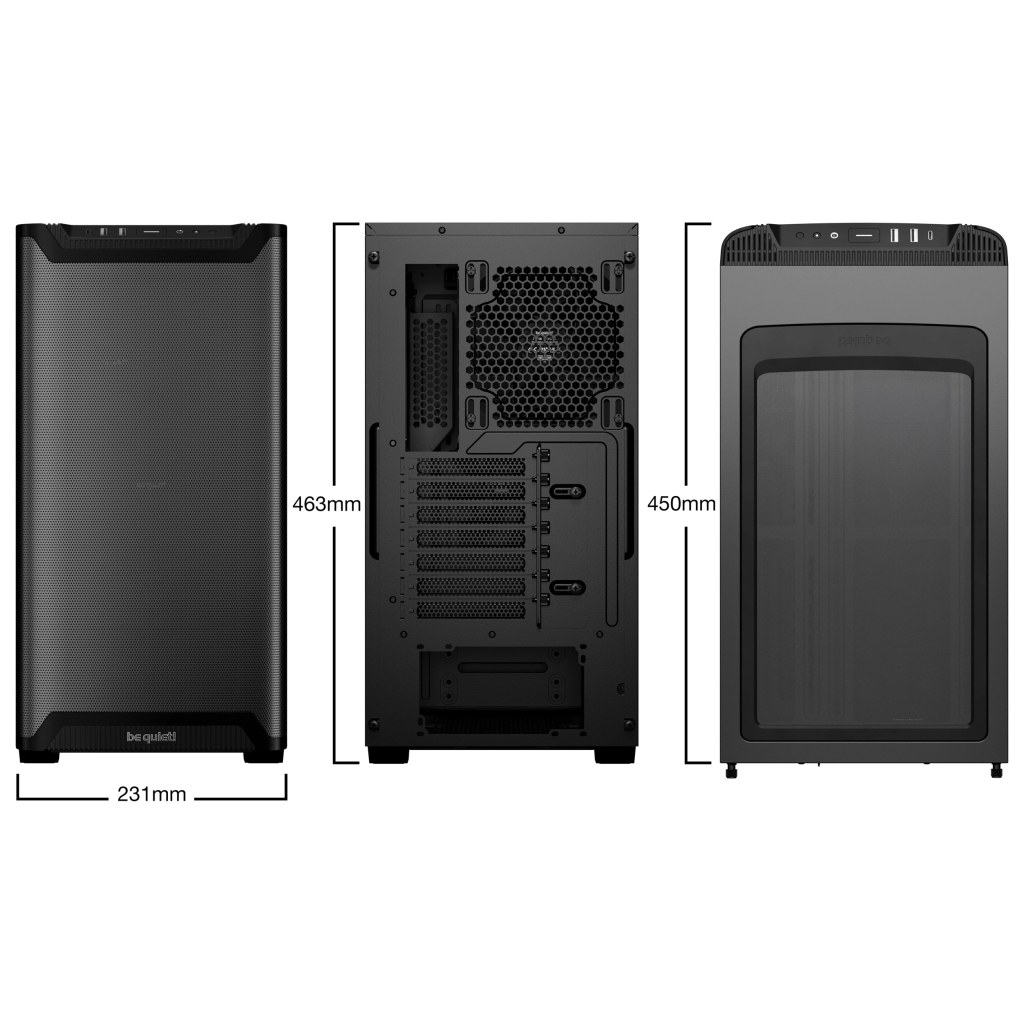Корпус be quiet! Pure Base 501 Airflow Black (BG074) без БЖ фото8