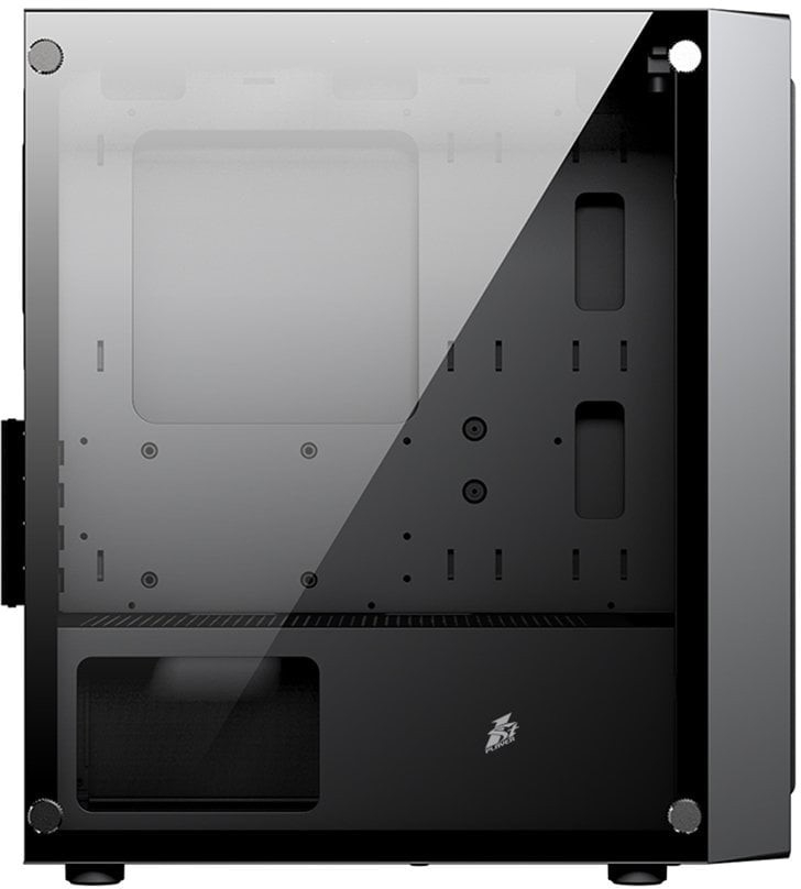 Корпус 1stPlayer BS-2-BK-3F1 Black фото5