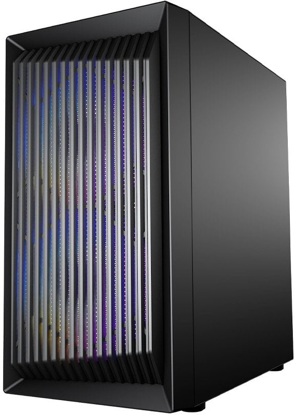 Корпус 1stPlayer BS-2-BK-3F1 Black фото3
