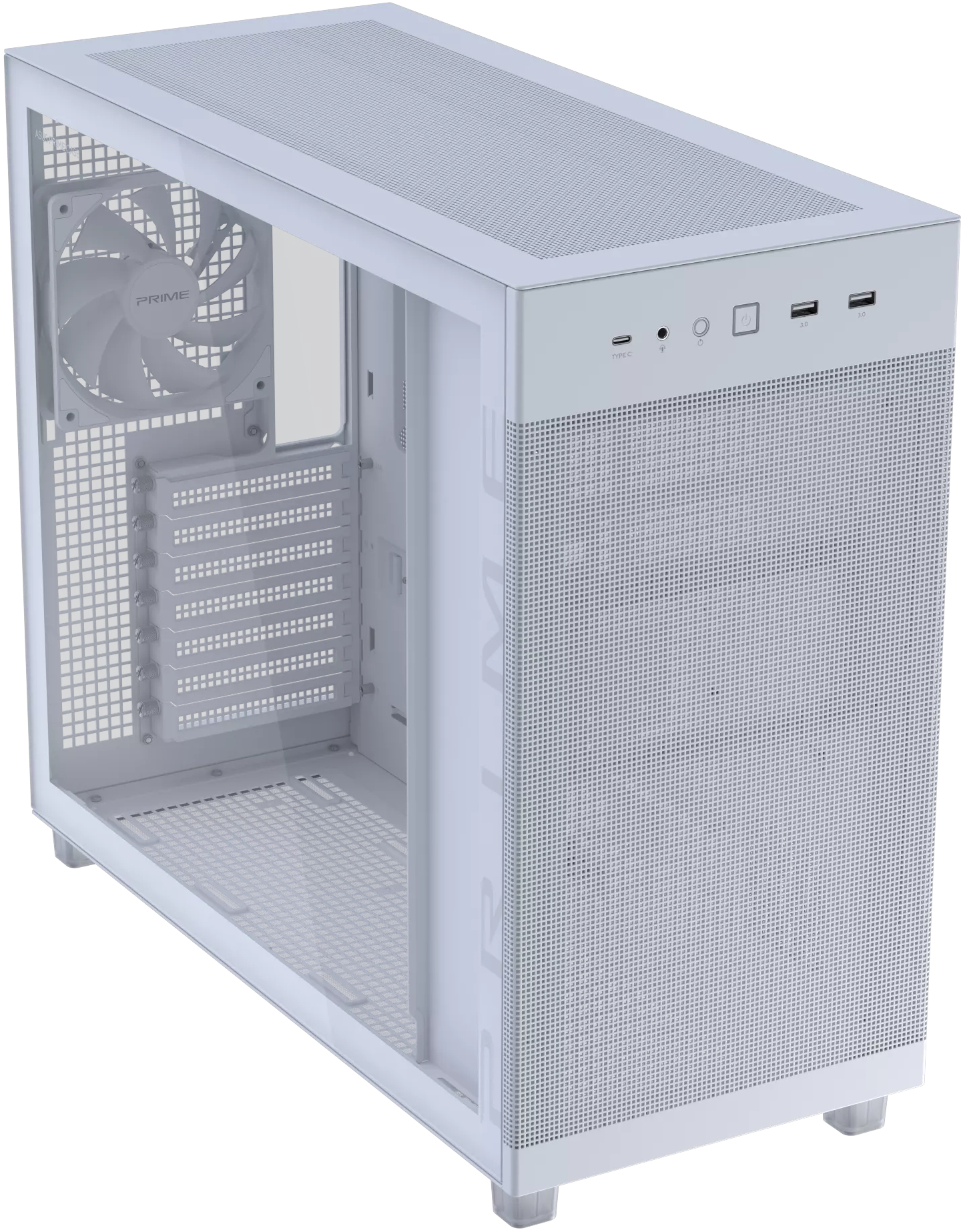 Корпус Asus Prime AP303 TG White (90DC00V3-B39010) фото4