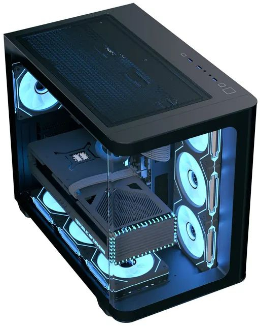 Корпус AeroCool P500C-G-BK-v1 (ACCM-PN01043.11) Black без БЖ фото3