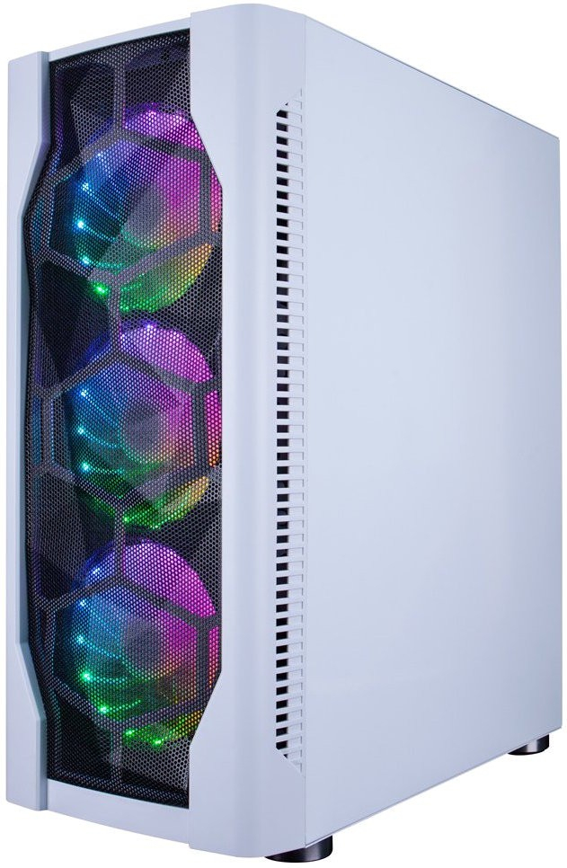 Корпус 1stPlayer D4-WH-4F1-W White фото