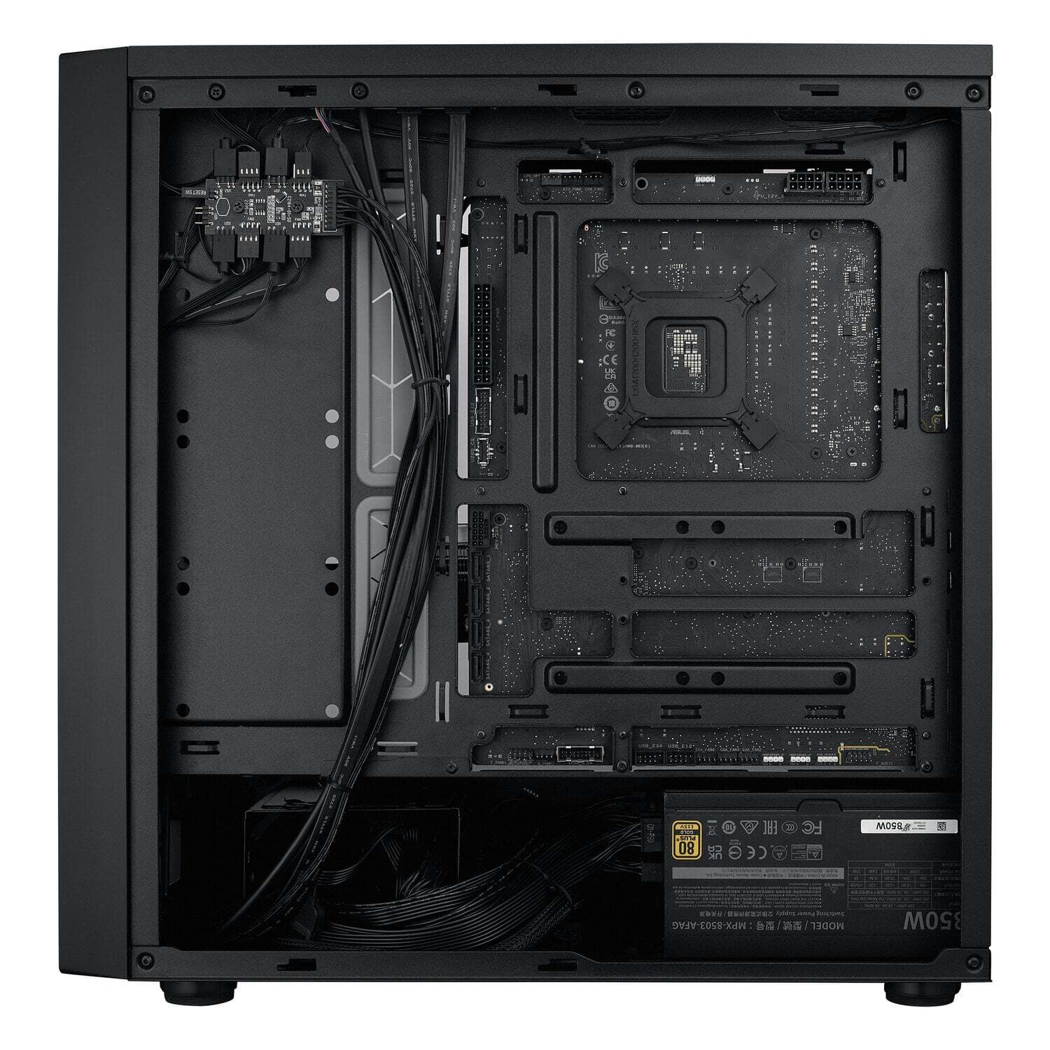 Корпус CoolerMaster MasterBox 600 Black (MB600-KGNN-S00) фото