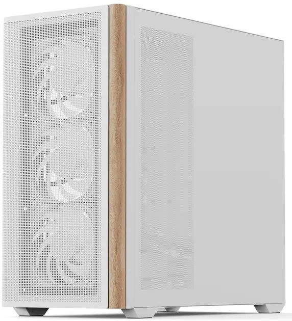 Корпус AeroCool D301A-G-WT-v2 (ACCS-DS03043.21) White без БЖ фото