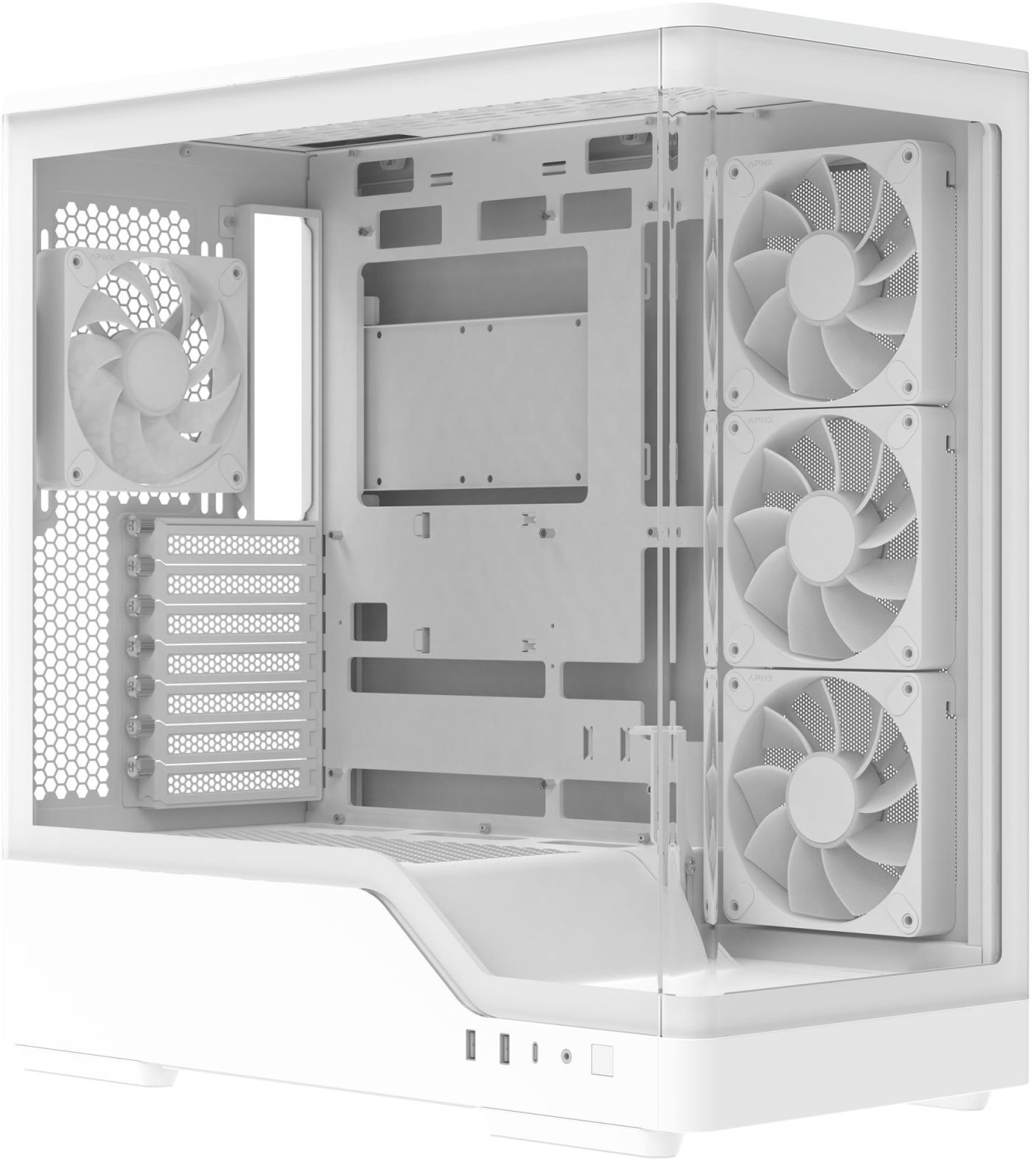 Корпус AeroCool P500A-WT-v1 White (ACCM-PN08143.21) фото2