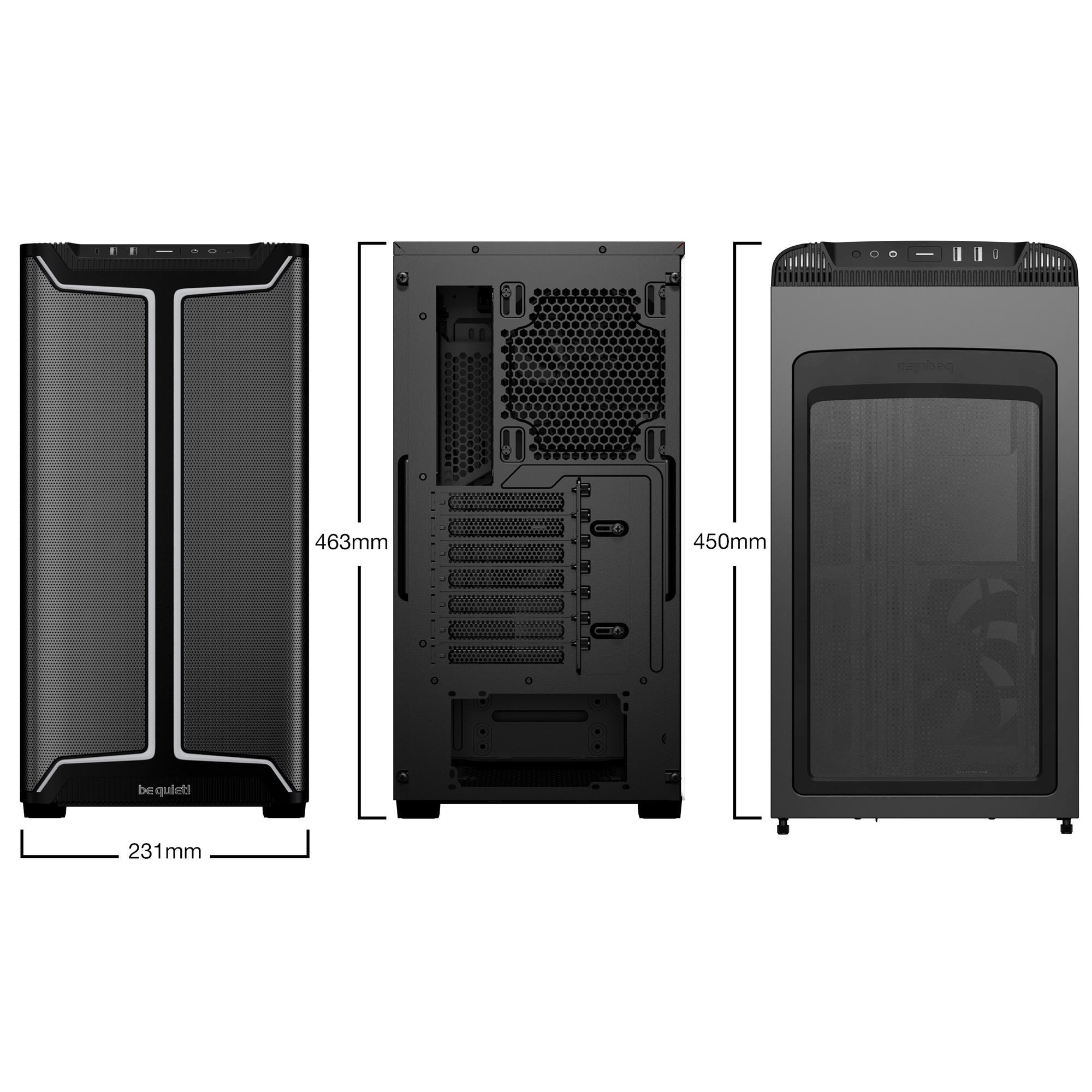 Корпус be quiet! Pure Base 501 DX Black (BGW76) фото4