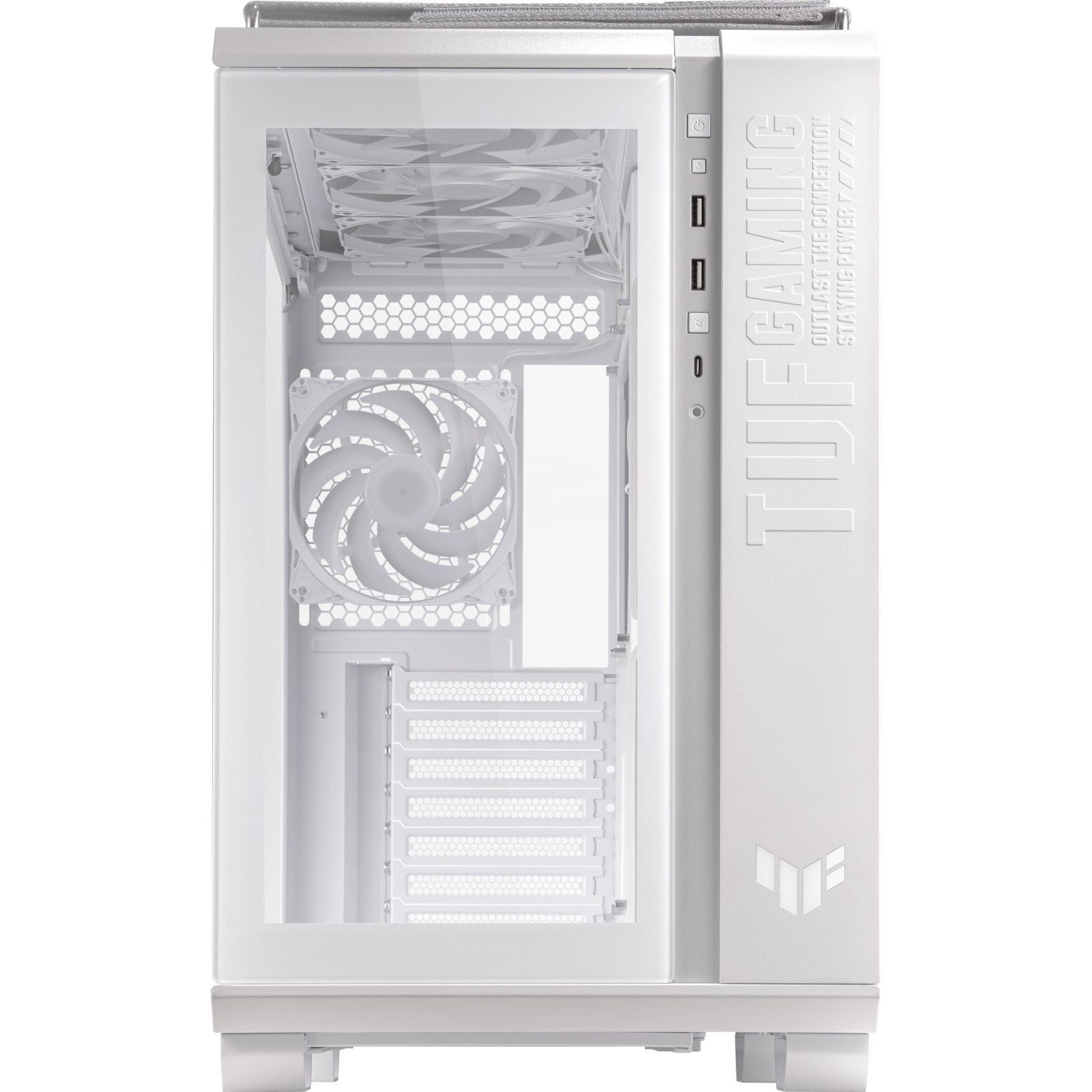 Корпус Asus TUF Gaming GT502 Plus White без БЖ (90DC0093-B19000) фото