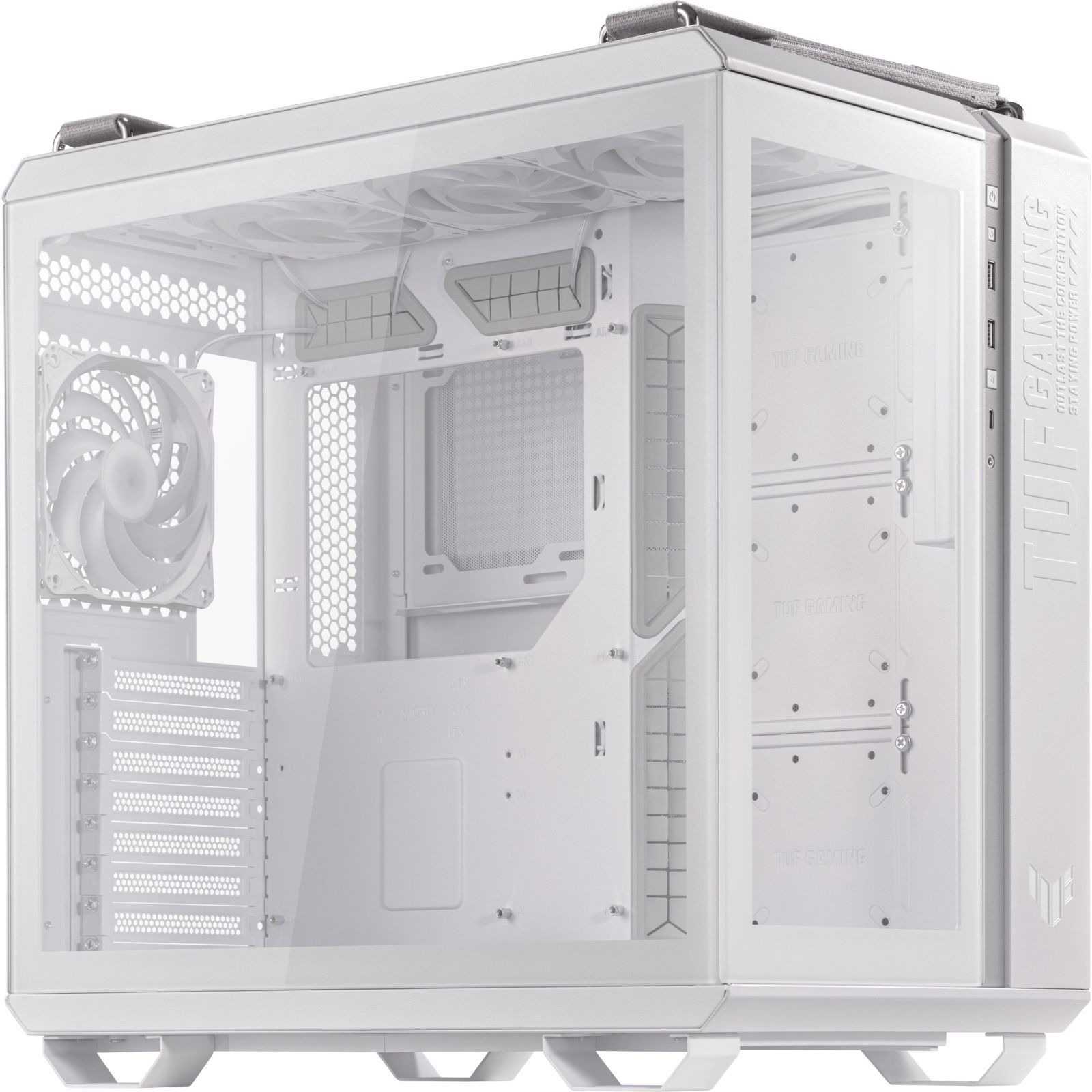 Корпус Asus TUF Gaming GT502 Plus White без БЖ (90DC0093-B19000) фото